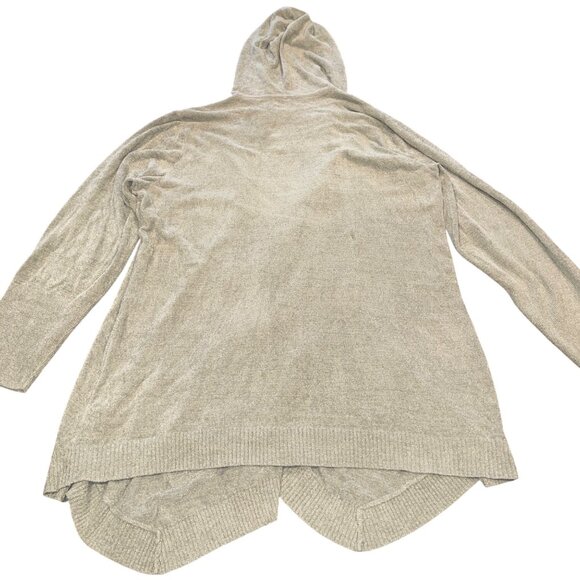 Barefoot Dreams Sz 1X Open Wrap Cardigan CozyChic Ultra Lite Light Green - Picture 4 of 8